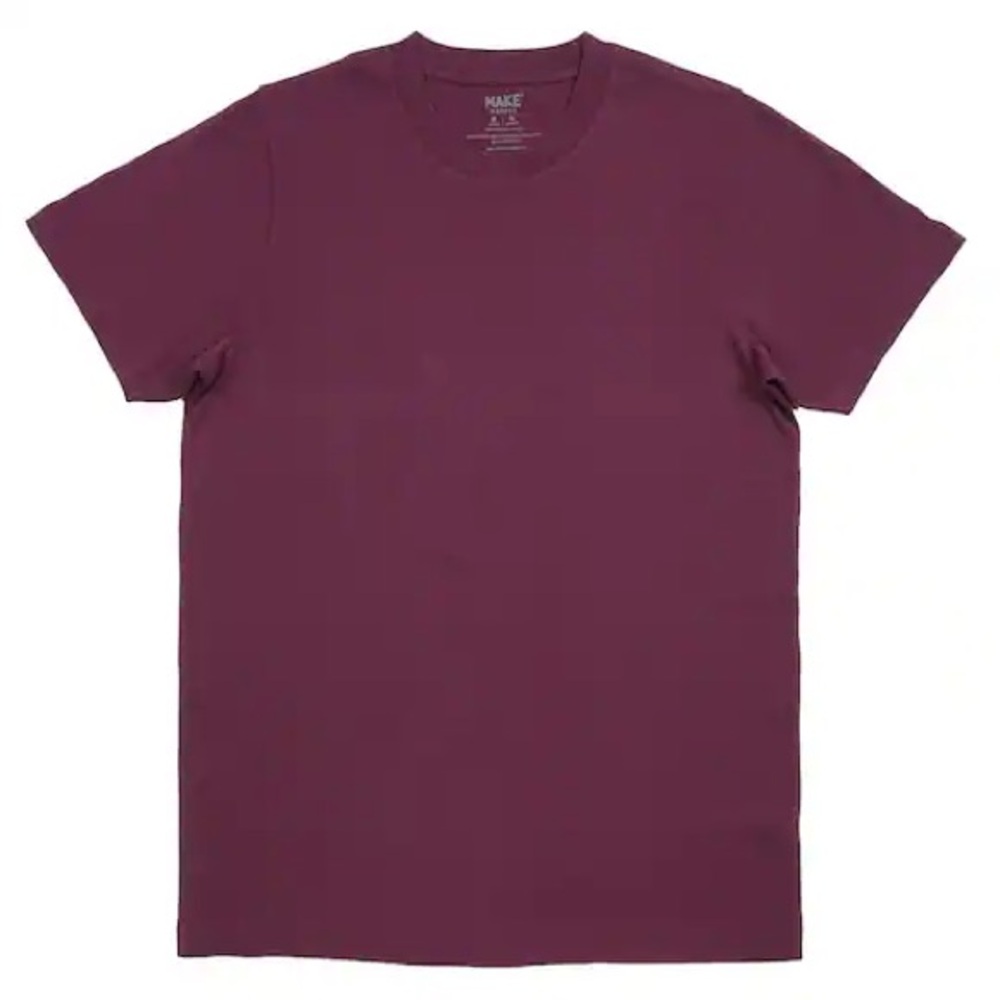 Soft 100% Cotton Crew Neck Adult Unisex Women Men T-Shirt by Make Market Size S